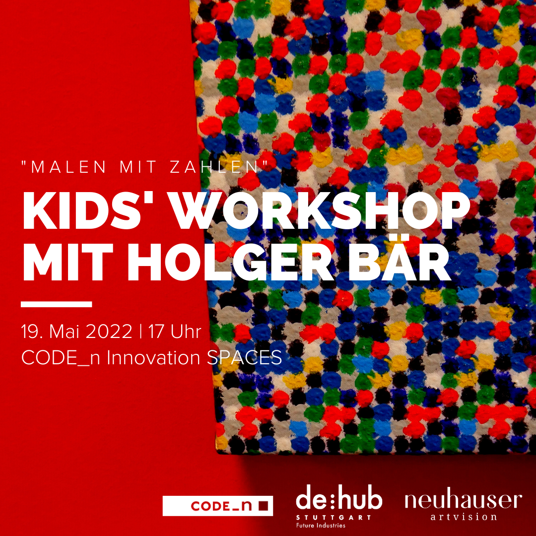 Kinderkunstworkshop Holger Bär, Startup, Innovation, Industrie 4.0