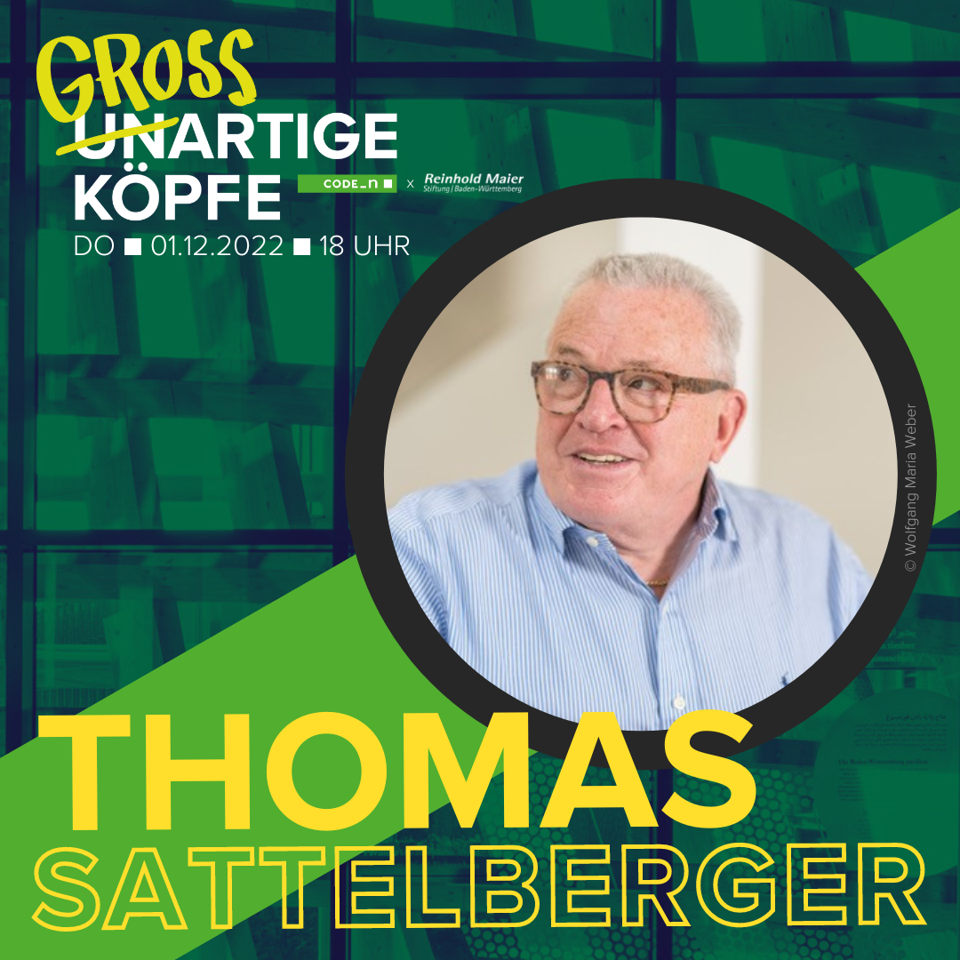 Thomas Sattelberger, Grossartige Köpfe, Innovation, Industrie 4.0, Start-ups