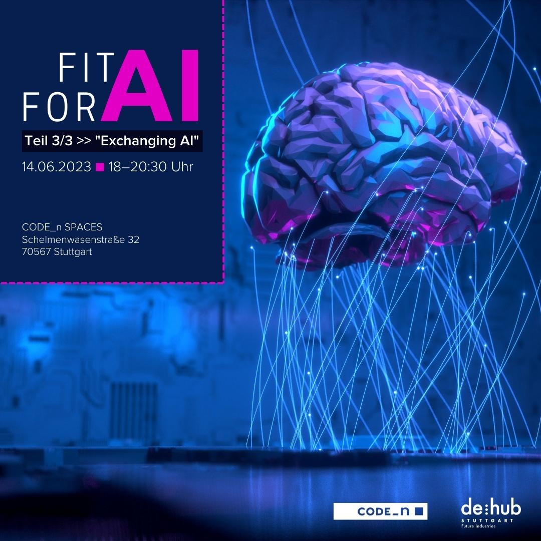 Fit For AI, Discussing AI, Startup, Innovation, Industrie 4.0