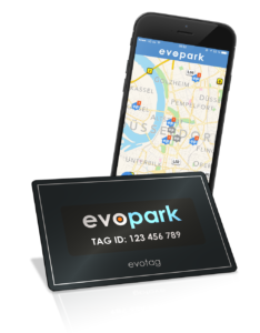evopark App und Parkkarte
